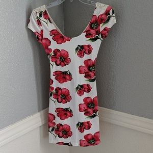 Floral bodycon deess